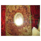 Lot of picture frames.and a vintage...