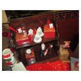 Lof of vintage Avon Christmas ornam...