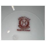 Vintage Noritake Hand-Painted Tea Set and Decorative Floral Pitcher