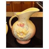 Vintage Noritake Hand-Painted Tea Set and Decorative Floral Pitcher