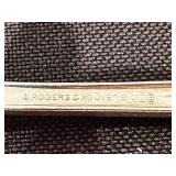 54-Piece Rogers Silverplate Flatware Set with Storage Chest