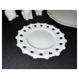 Mixed Decorative Porcelain Collection Including Vases, Plates, and Figurines