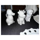 Mixed Decorative Porcelain Collection Including Vases, Plates, and Figurines