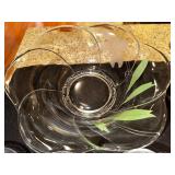 Collection of Vintage Glassware and Crystal Serving Pieces