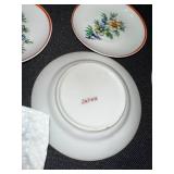 Vintage 15-Piece Ceramic Tea Set Made in Japan with Floral Design