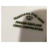 Johann Haviland Traditions Fine China Dinnerware Set with Floral Design