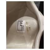 Set of 5 Christmas Themed Decor including Santa, Reindeer and Glass Candle Holders