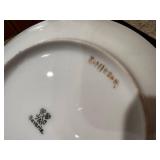 Collection of Vintage English Bone China Tea Set with Floral Designs