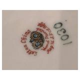 Collection of Vintage English Bone China Tea Set with Floral Designs