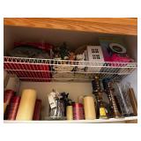 Assorted Holiday Decor and Candle Collection