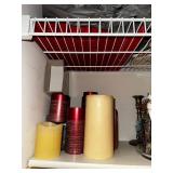 Assorted Holiday Decor and Candle Collection