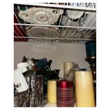 Assorted Holiday Decor and Candle Collection