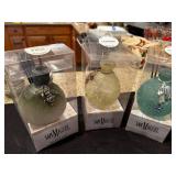 Hand-Knit Multicolored Blanket and 3 San Miguel Fragrance Ornaments