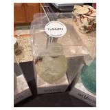 Hand-Knit Multicolored Blanket and 3 San Miguel Fragrance Ornaments