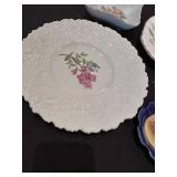 Collection of Vintage Porcelain Plates and Decorative Items