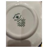 Collection of Vintage Porcelain Plates and Decorative Items