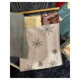 Assorted Household Textile and Linen Collection