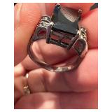 Jewelry Set with Pendant Necklaces and Cocktail Ring