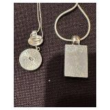 Jewelry Set with Pendant Necklaces and Cocktail Ring