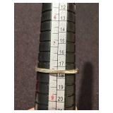 Elegant Silver Ring and sterling Silver Earrings with Blue Gemstones