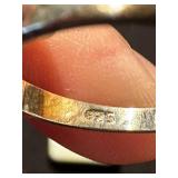 Ring with Clear Stone Size 9