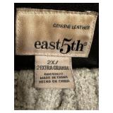 Set of 2 Genuine Leather Jackets - East 5th and Woman Within