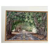 Set of 2 Barbara Lapham Signed and Framed Art Prints