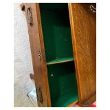 Antique Oak Sideboard with Display Cabinet