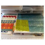 Comprehensive Crafting Supply Lot with Storage Drawers