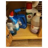 Collection of Household Cleaning Supplies