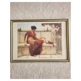 Framed Classical Artwork Print by Sir Lawrence Alma-Tadema