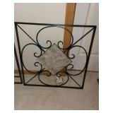 Collection of Ornate Metal and Framed Wall Art