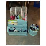 Extensive Collection of Scrapbook Supplies and Crafting Materials