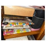 Extensive Collection of Scrapbook Supplies and Crafting Materials