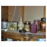Collection of Scented and Decorative Candles