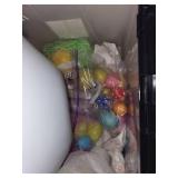 Easter Decoration Collection with Bunny, Eggs, and Garland Lights