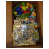 Easter Decoration Collection with Bunny, Eggs, and Garland Lights