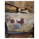 Large Collection of Christmas Decorations and Books