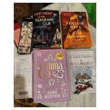 Collection of  4 New Novels with Bookmarks