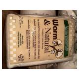 Lot of Cotton Batting Rolls for Quilting