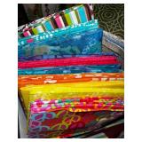 Collection of Assorted Designer Fabric and Quilting Supplies