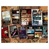 Collection of 10 John Sandford Prey Series Paperbacks
