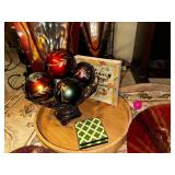 Autumn Themed Decorative Bowl and Vase Set