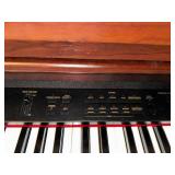 Technics Digital Piano with Mahogany Finish and Bench