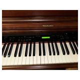 Technics Digital Piano with Mahogany Finish and Bench