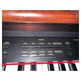 Technics Digital Piano with Mahogany Finish and Bench