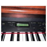 Technics Digital Piano with Mahogany Finish and Bench