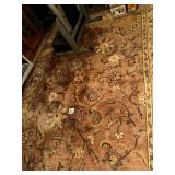 Large Floral Area Rug with Intricate Design