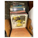 Collection of 10 Vintage Vinyl Records Including Cast Albums and Soundtracks