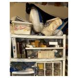 Comprehensive Craft and Hobby Supply Set with Organizers